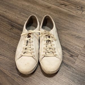 Cole Haan Women’s White Leather Sneaker